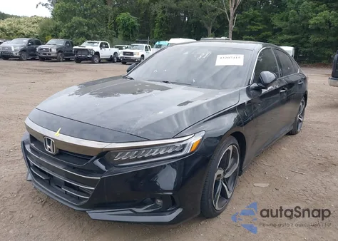 2022 Honda Accord Sport 2.0T из США, поврежденный, VIN 1HGCV2F37NA011821